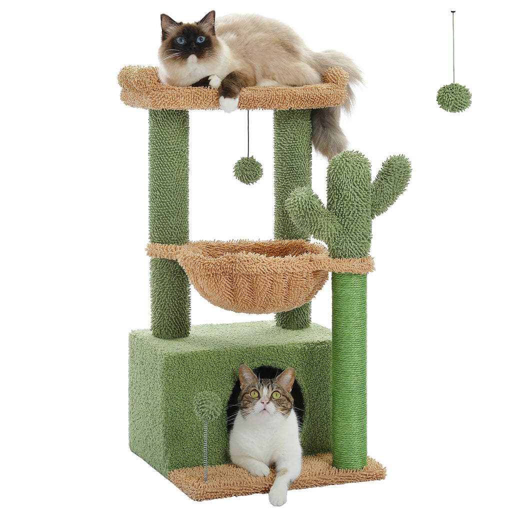 4-in-1 Cactus Cat Tree